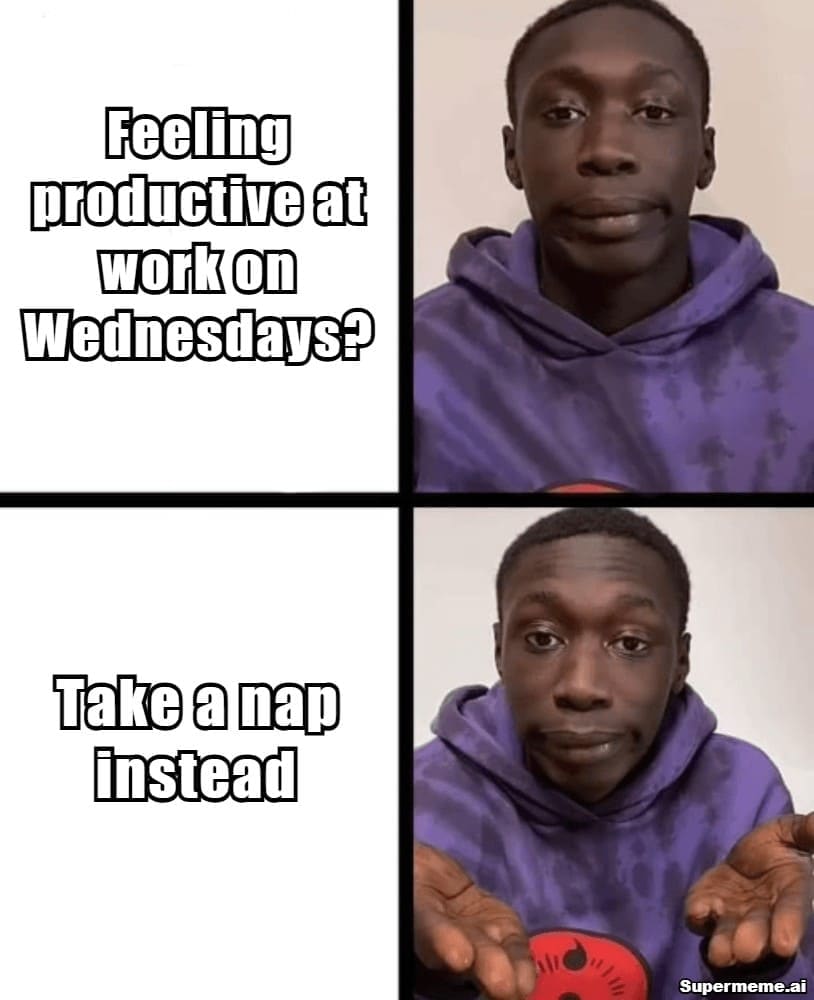 nap or productivity meme