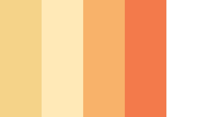 weekend brunch table wheat gold color palette with hex codes