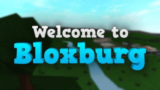 ملصق welcome to bloxburg