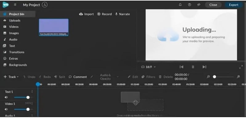 wevideo user experience