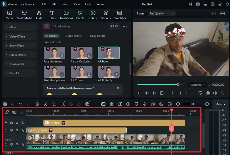 adjust the settings and analyze