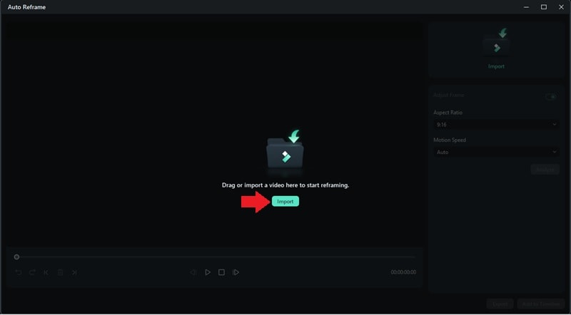 import your video