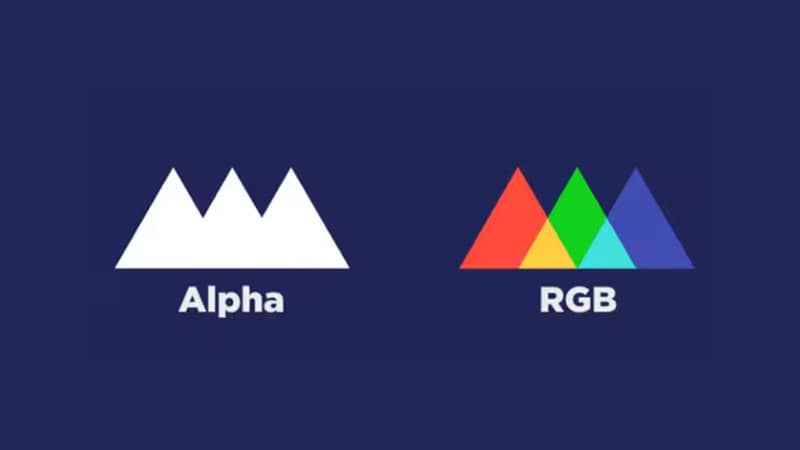 alpha channel in video editing