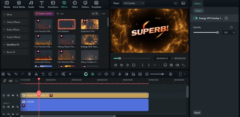 make animations in filmora