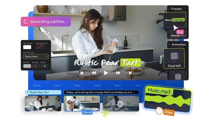 edit content using collaborative editing software