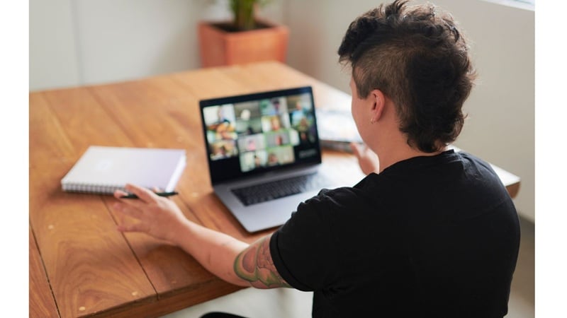 remote working using collaborative editing software