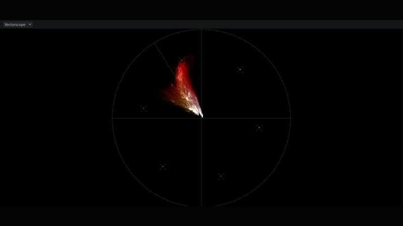 vectorscope for color grading