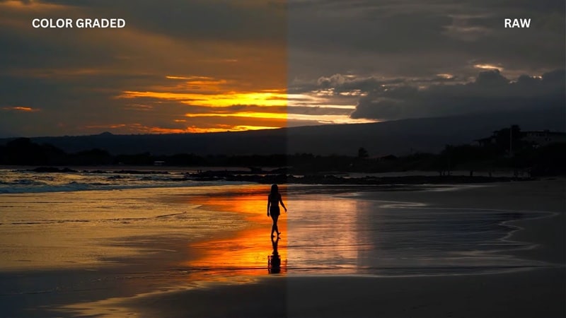 color grading in photography