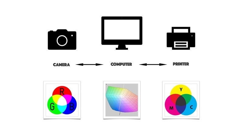color management for different devices