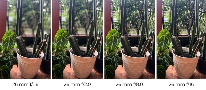 aperture in camera