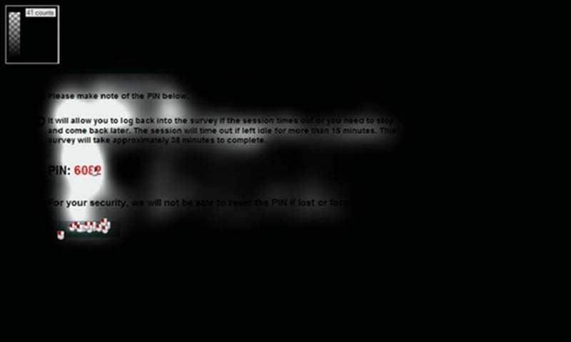 opacity maps in eye tracking