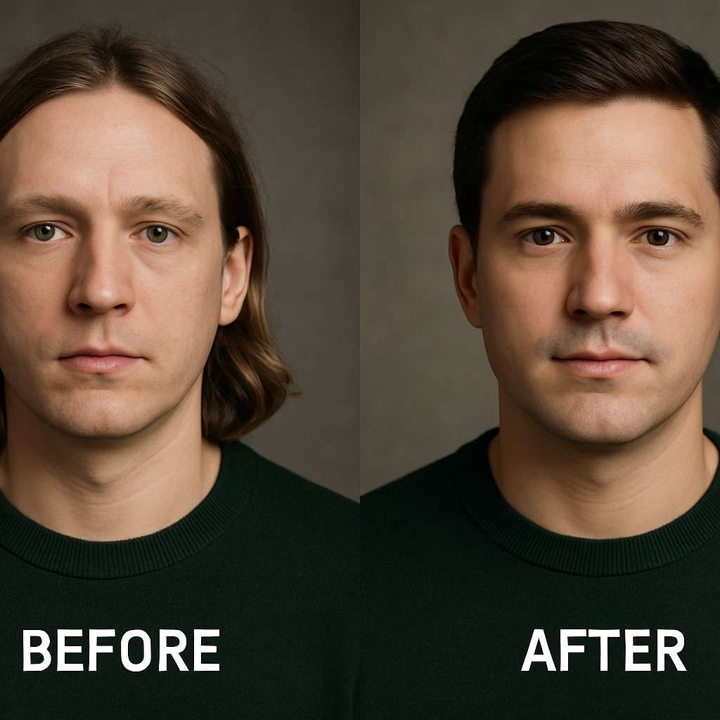 face swap results