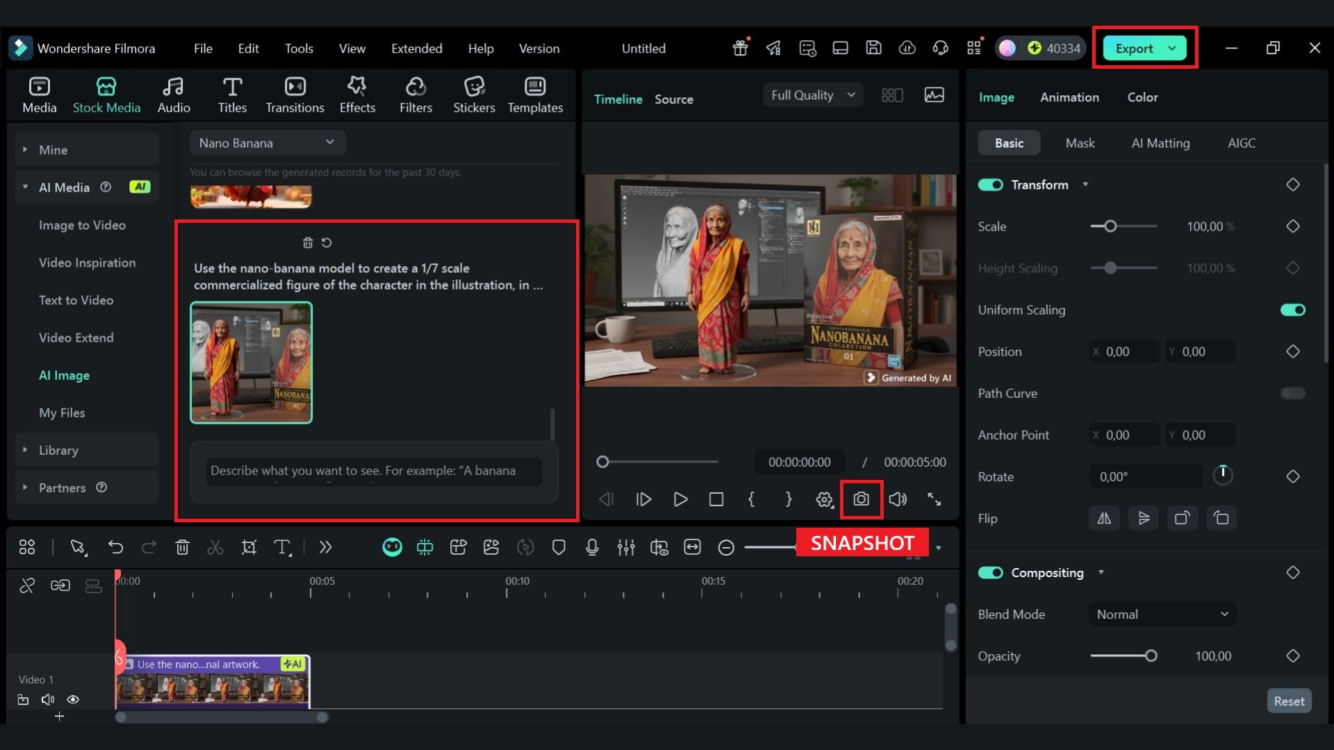 edit and save result