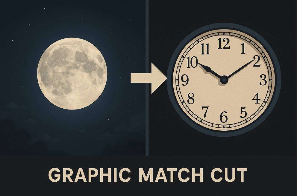 graphic match cut example