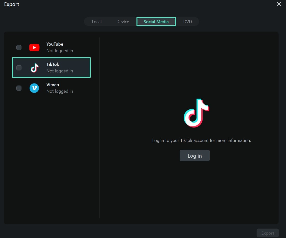 upload video on tiktok