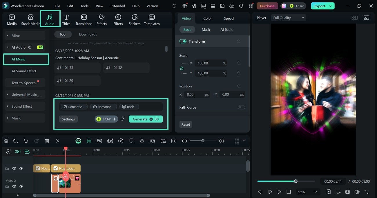 generate custom ai music