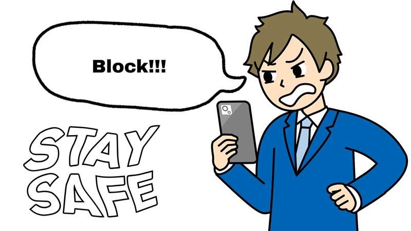 block scam numbers and stay safe