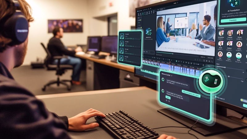 edit post production video in filmora