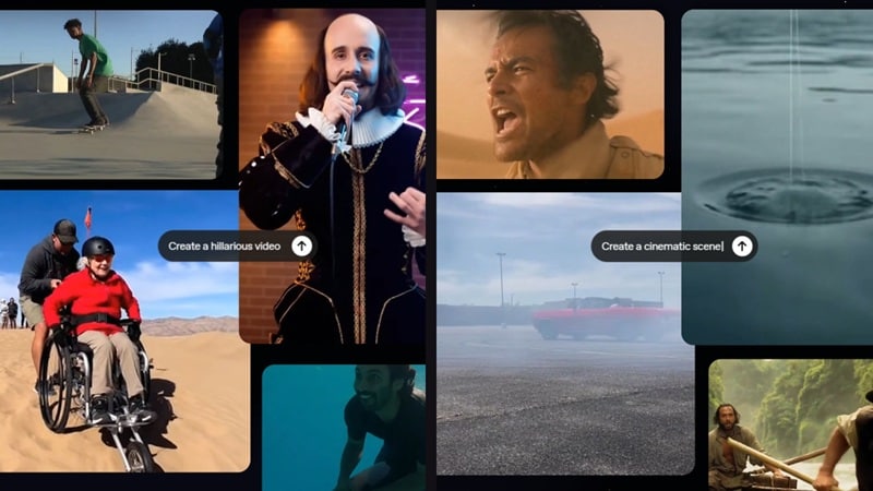 generate videos using prompt with sora