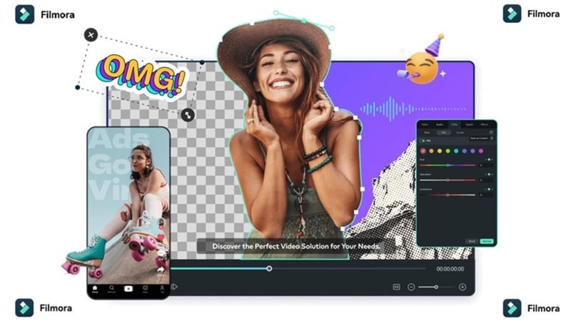 creating sound bite using wondershare filmora