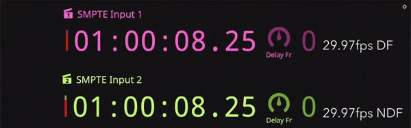 smpte timecode standard format