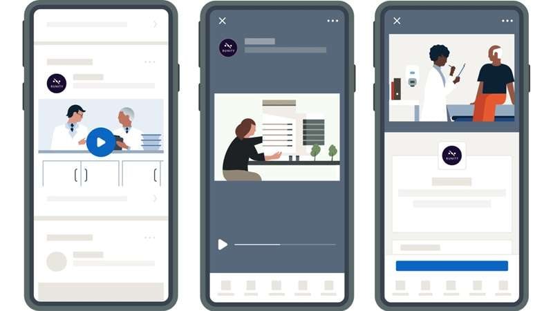 vertical videos content on linkedin