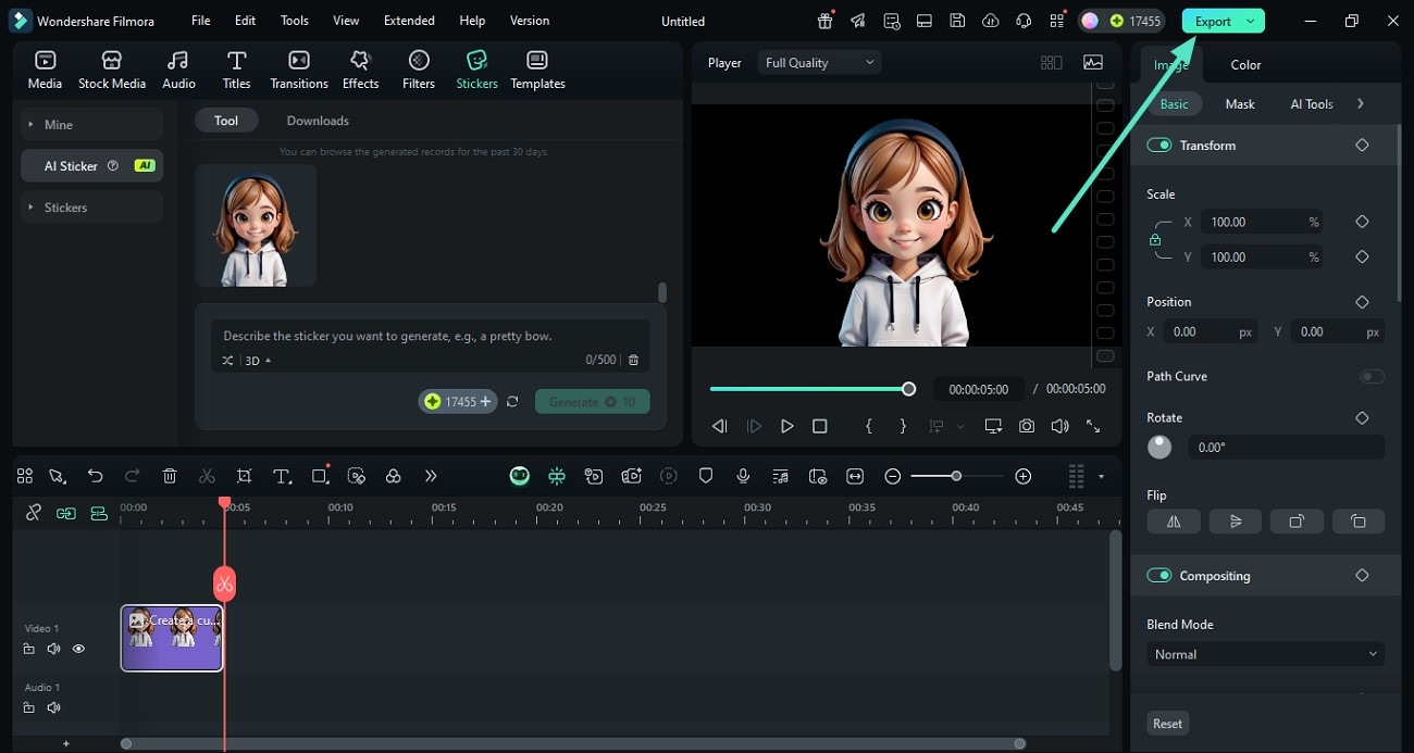 review create avatar sticker