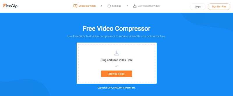 Whatsapp Video Compressor Flexclip