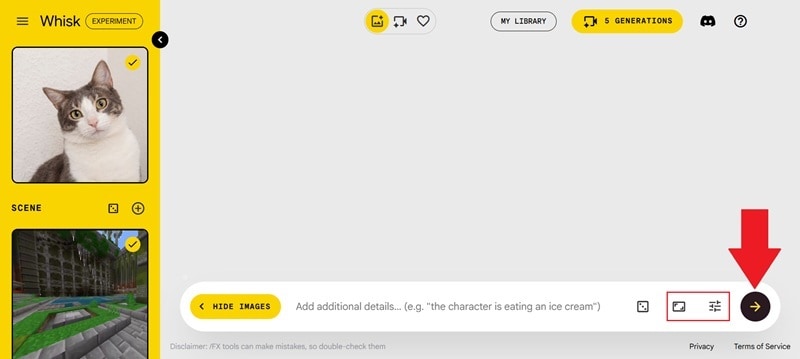 generate ai image based on uploaded pictures