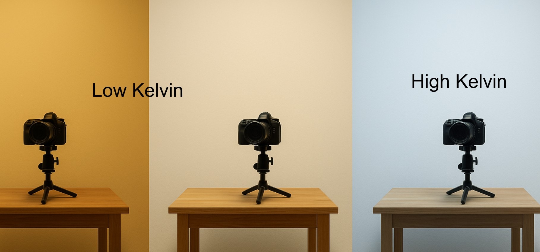 kelvin color temperature scale