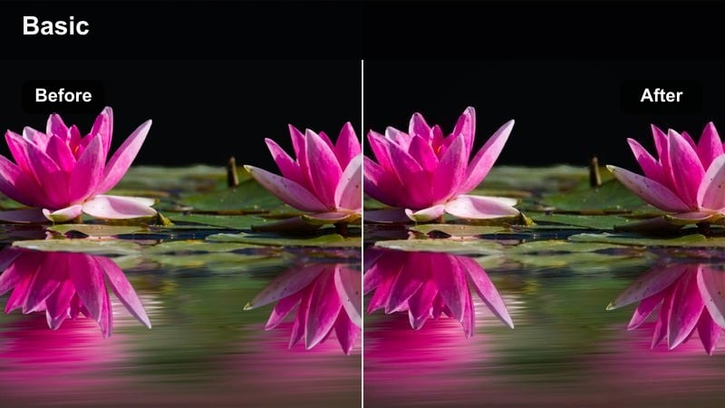 Stylist standing in front of an organized white wardrobe in a bright room