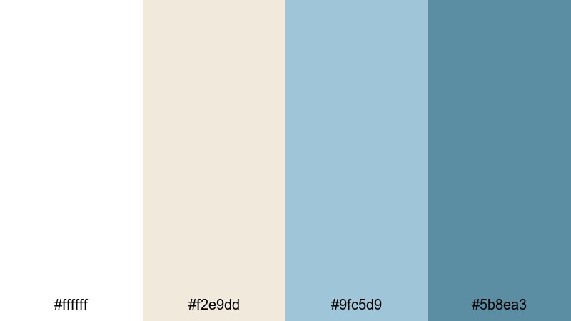 whitewashed clifftop breeze mediterranean color palette with hex codes