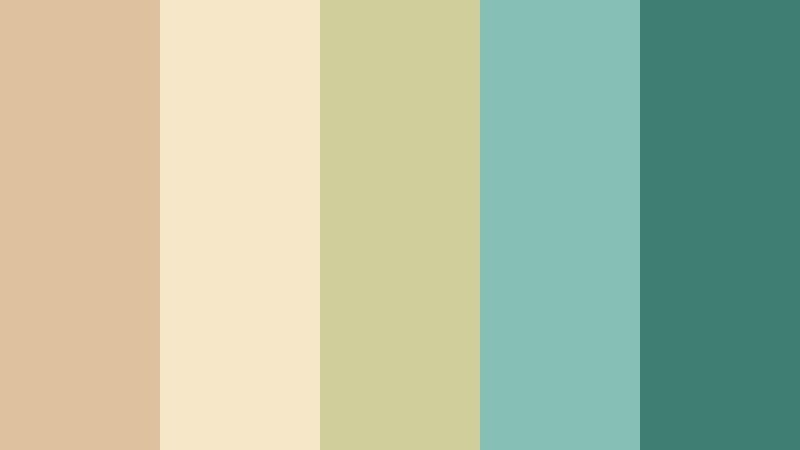 wicker hammock chill coastal sand color palette with hex codes