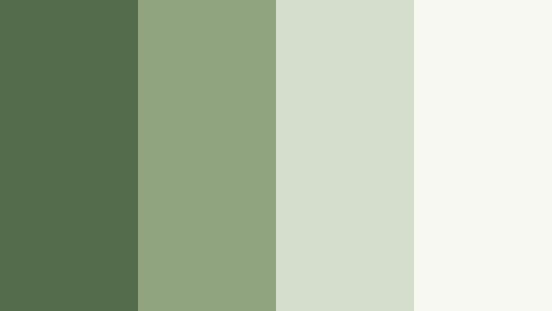 wild herb meadow woodland fern color palette with hex codes