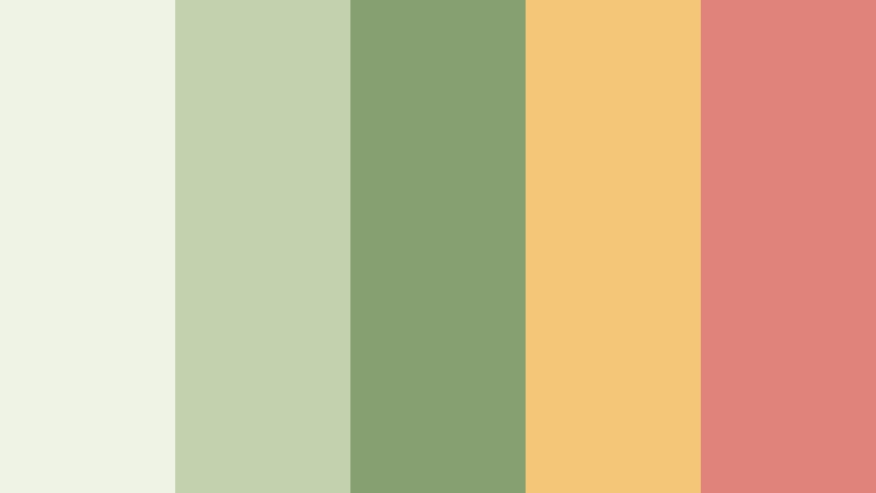 wildflower meadow field meadow sage color palette with hex codes