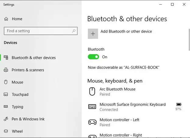 configuration-bluetooth-de-la-fenêtre-étape1