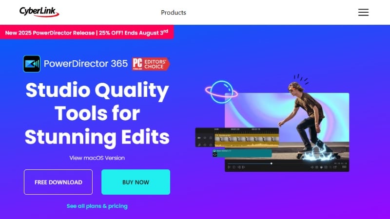 powerdirector video editor for windows 11