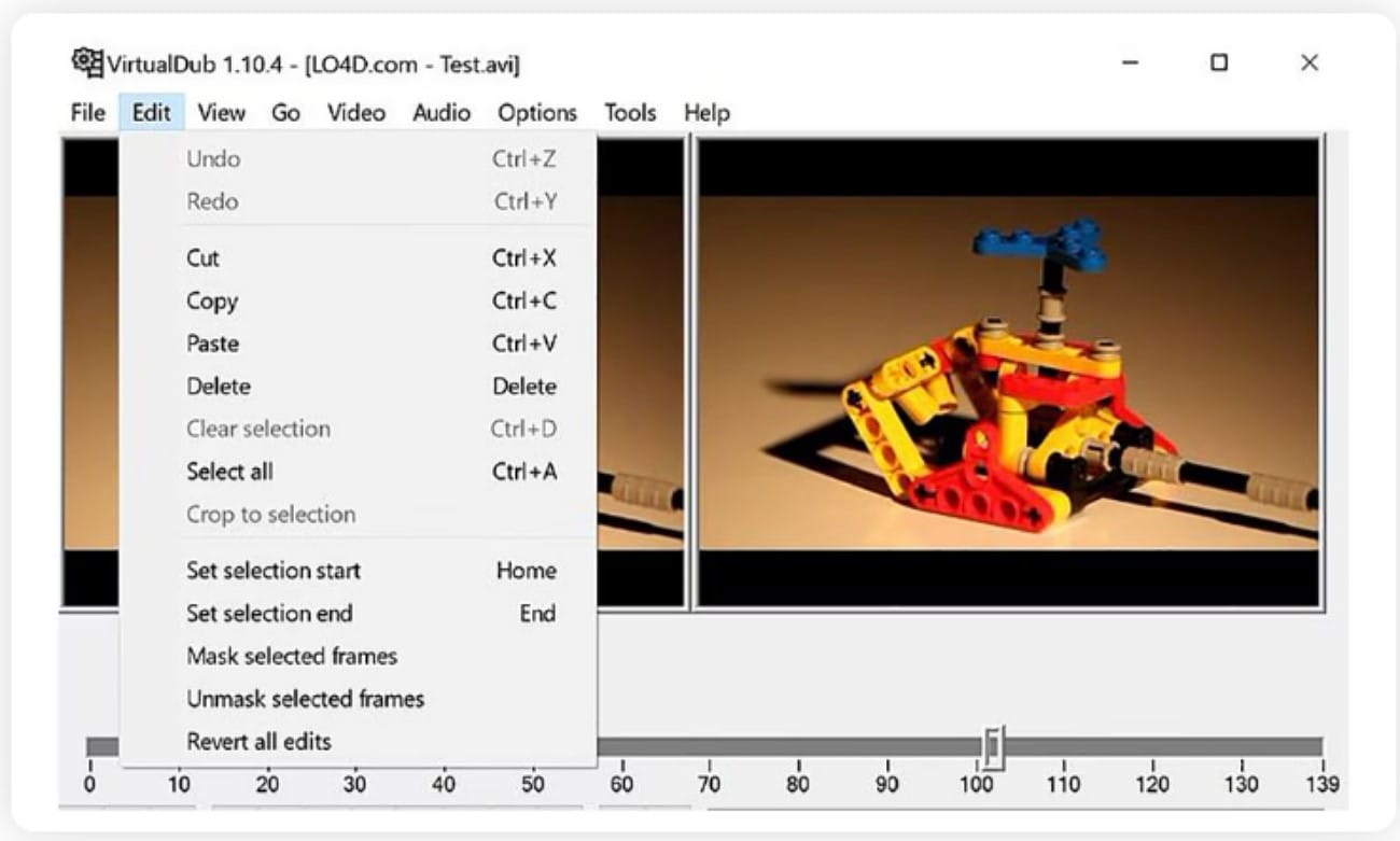 virtualdub software improves movie editing experience