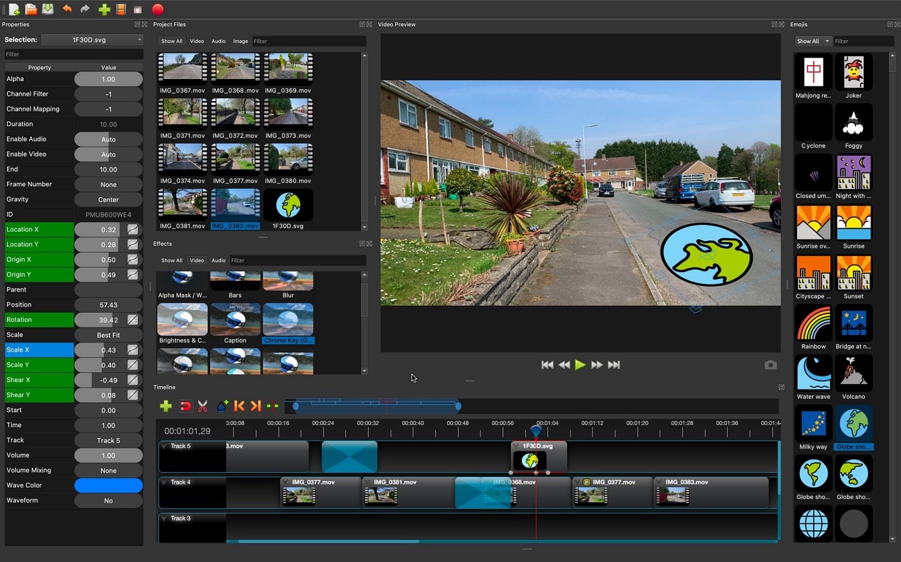 openshot enhances movie making process