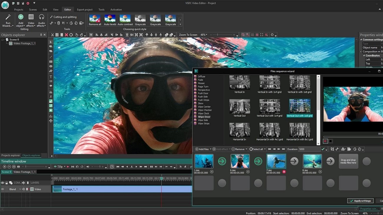 vsdc free video editor software