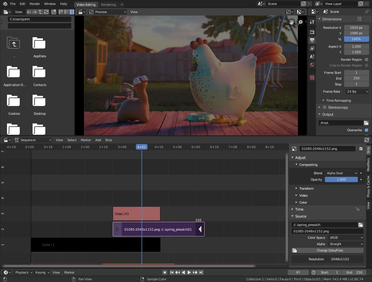 blender windows movie maker alternative