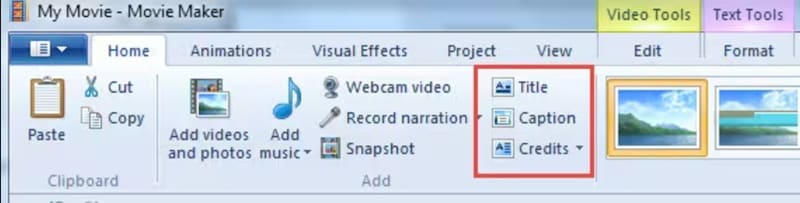 choose where to put your text
