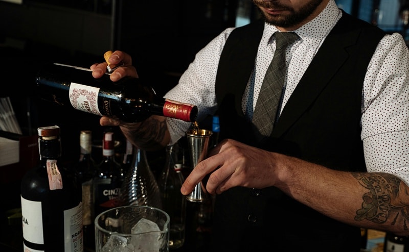 create wine ads of cocktails tutorial