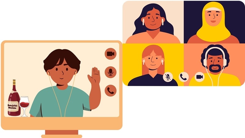 promote wine through virtual testing