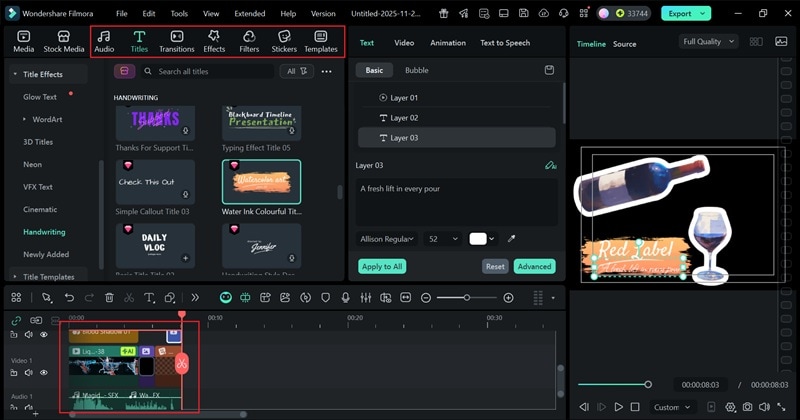 edit further your short ads