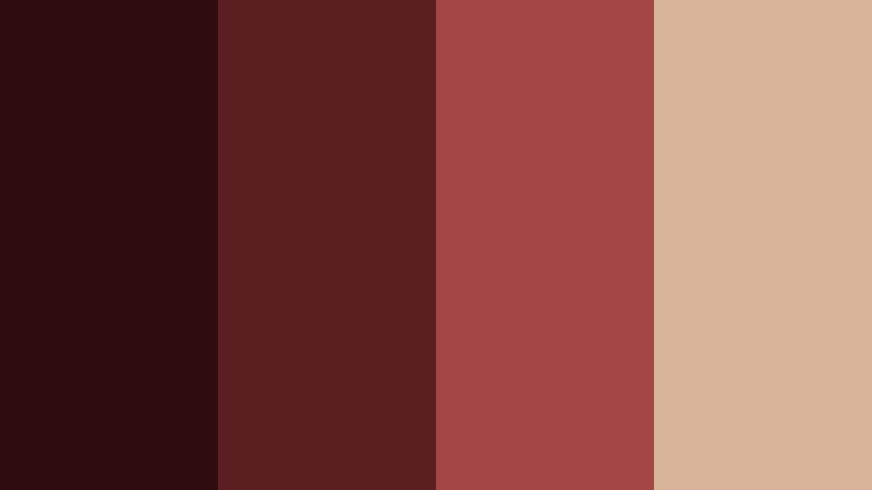 wine cellar noir deep mahogany red color palette with hex codes