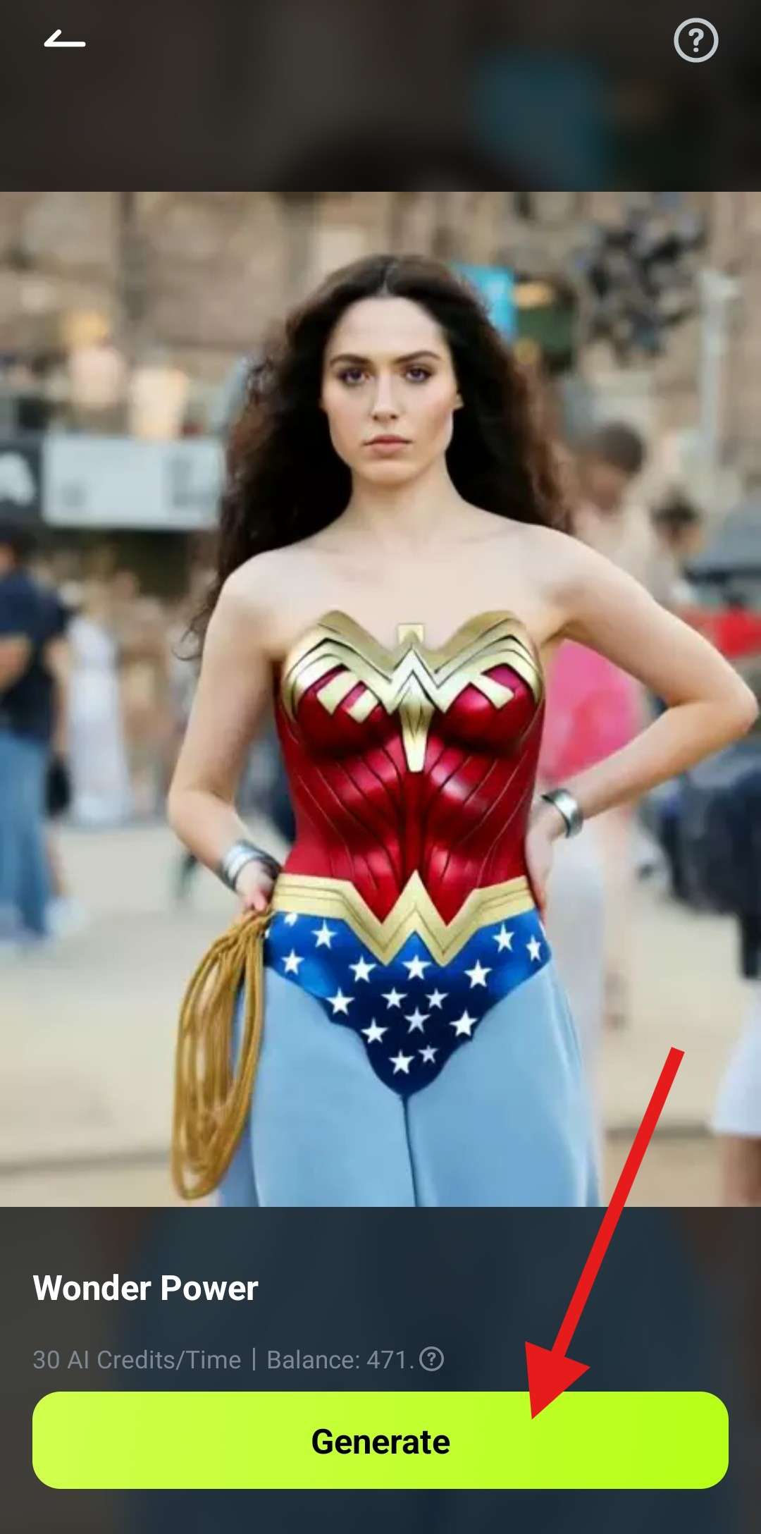 generate wonder power image to video