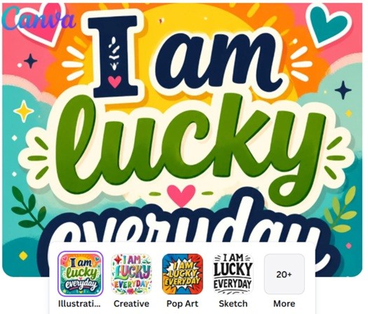 canva word art maker