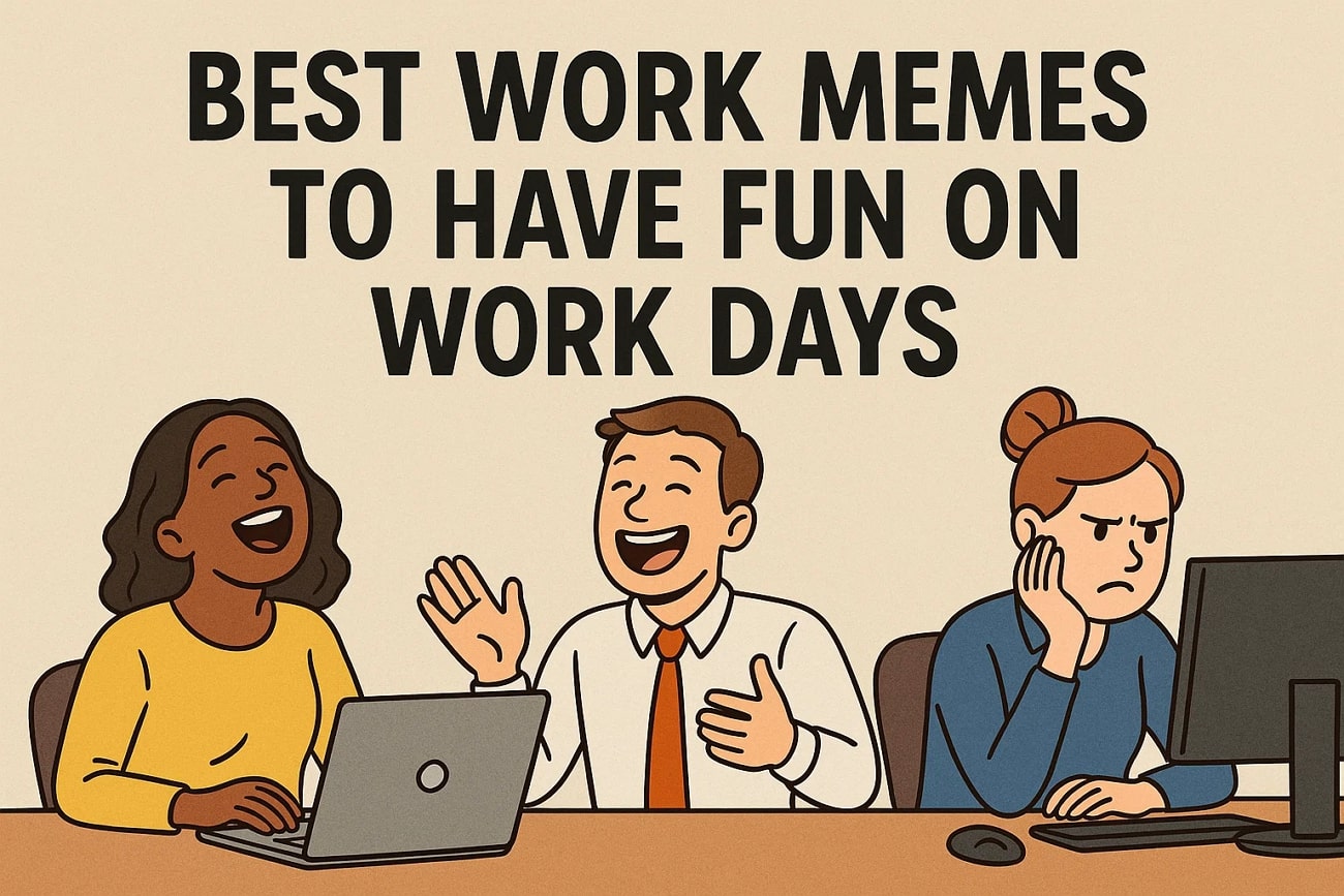 mèmes sur le travail à partager sur le travail