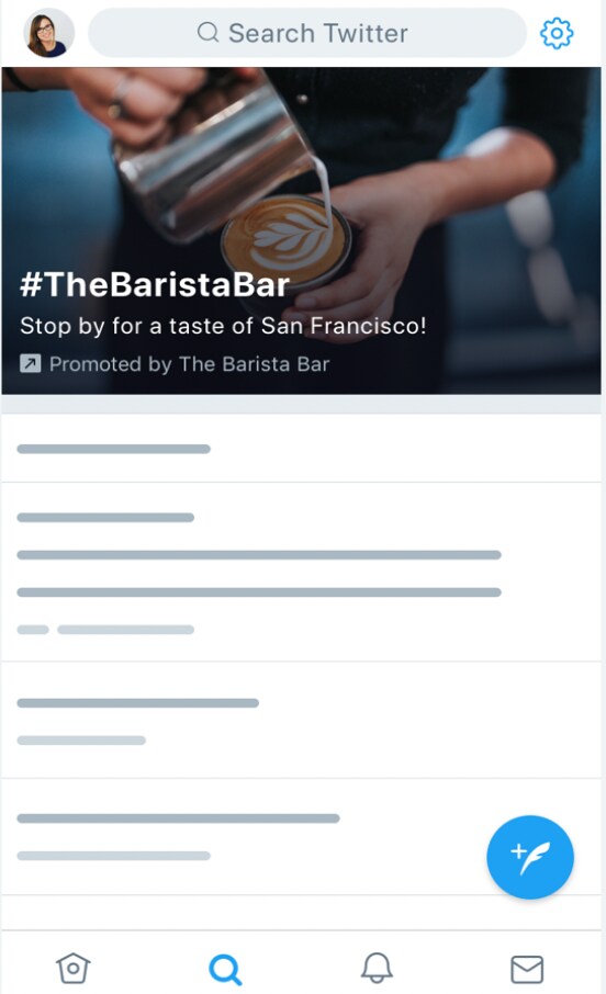 trend takeover ads